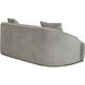 Astrid Polo Club Stone Sofa